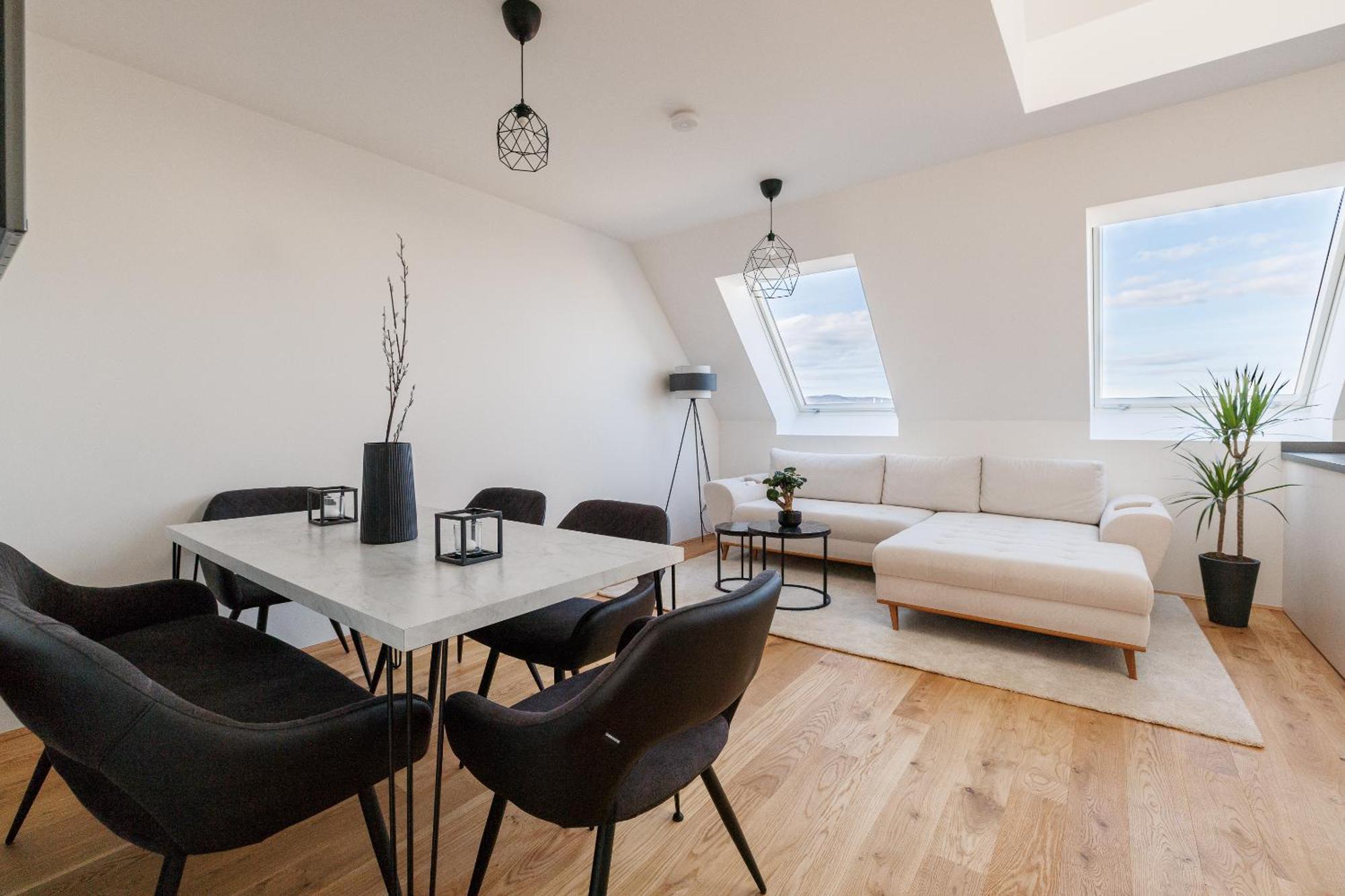 Symphony Apartments 38 - Modern Loft With Terrace And Grill In Central Location Wien Ngoại thất bức ảnh