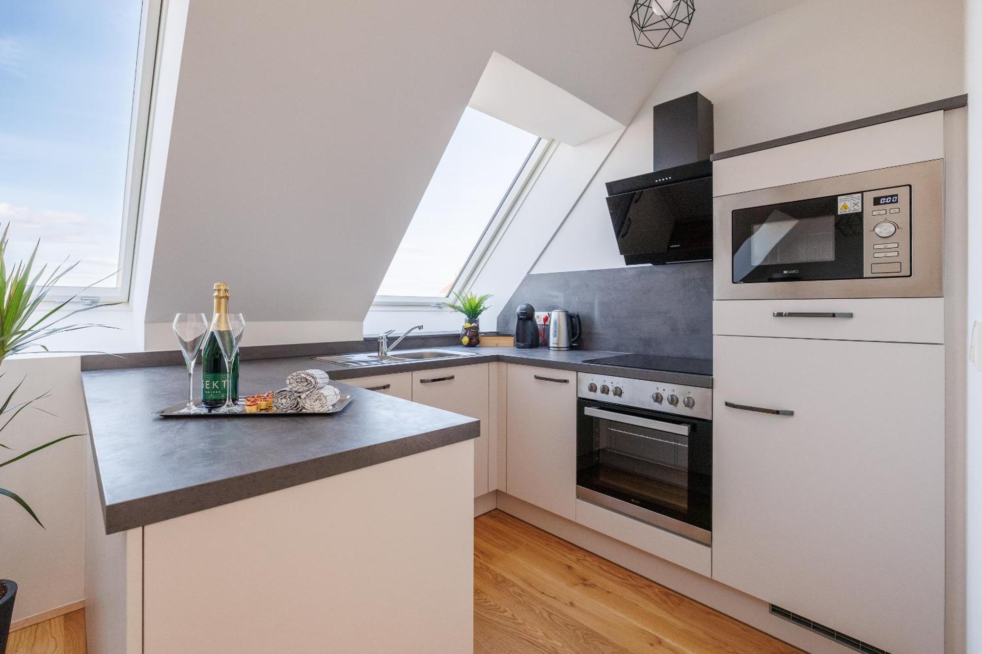 Symphony Apartments 38 - Modern Loft With Terrace And Grill In Central Location Wien Ngoại thất bức ảnh