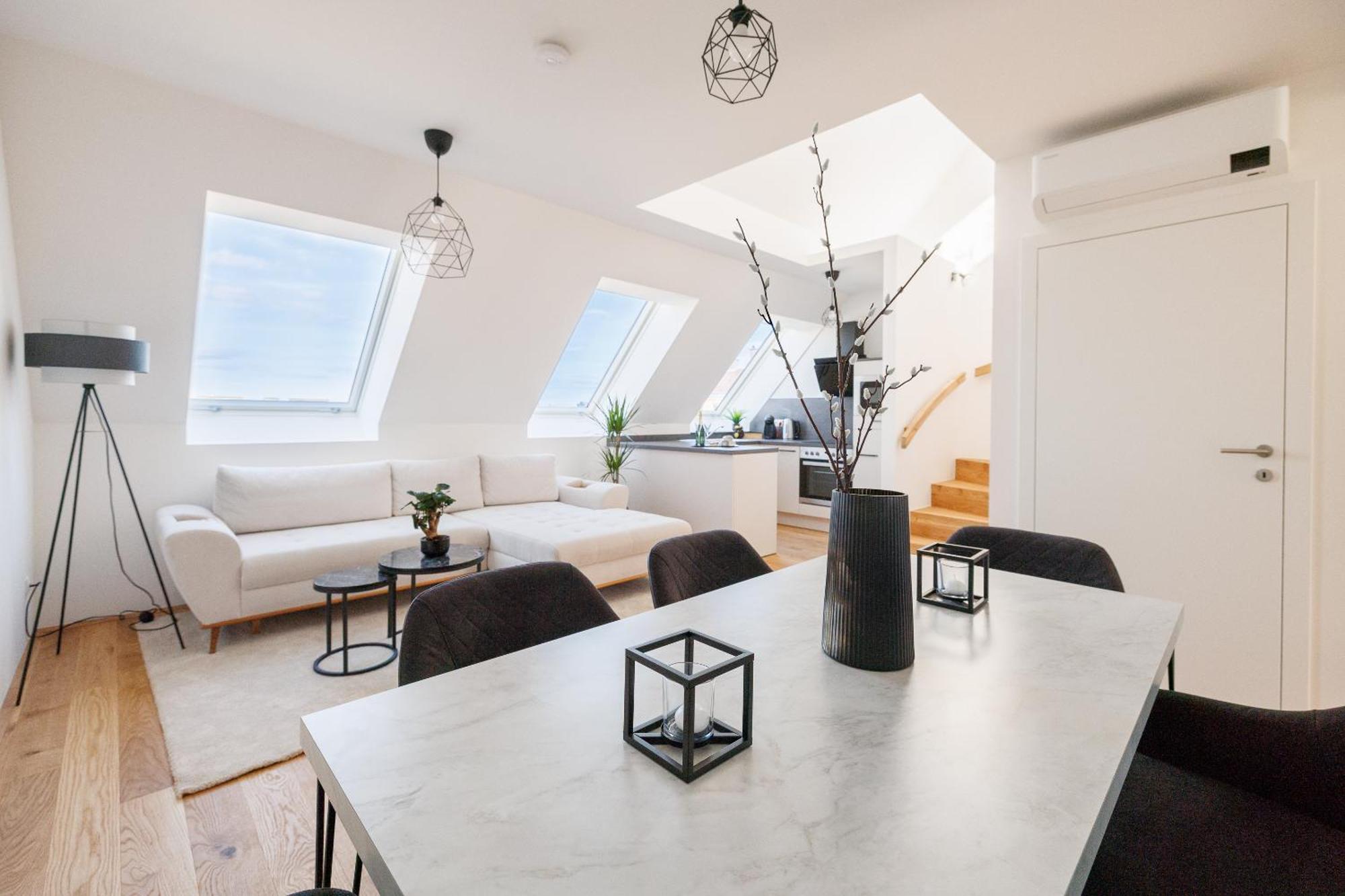 Symphony Apartments 38 - Modern Loft With Terrace And Grill In Central Location Wien Ngoại thất bức ảnh