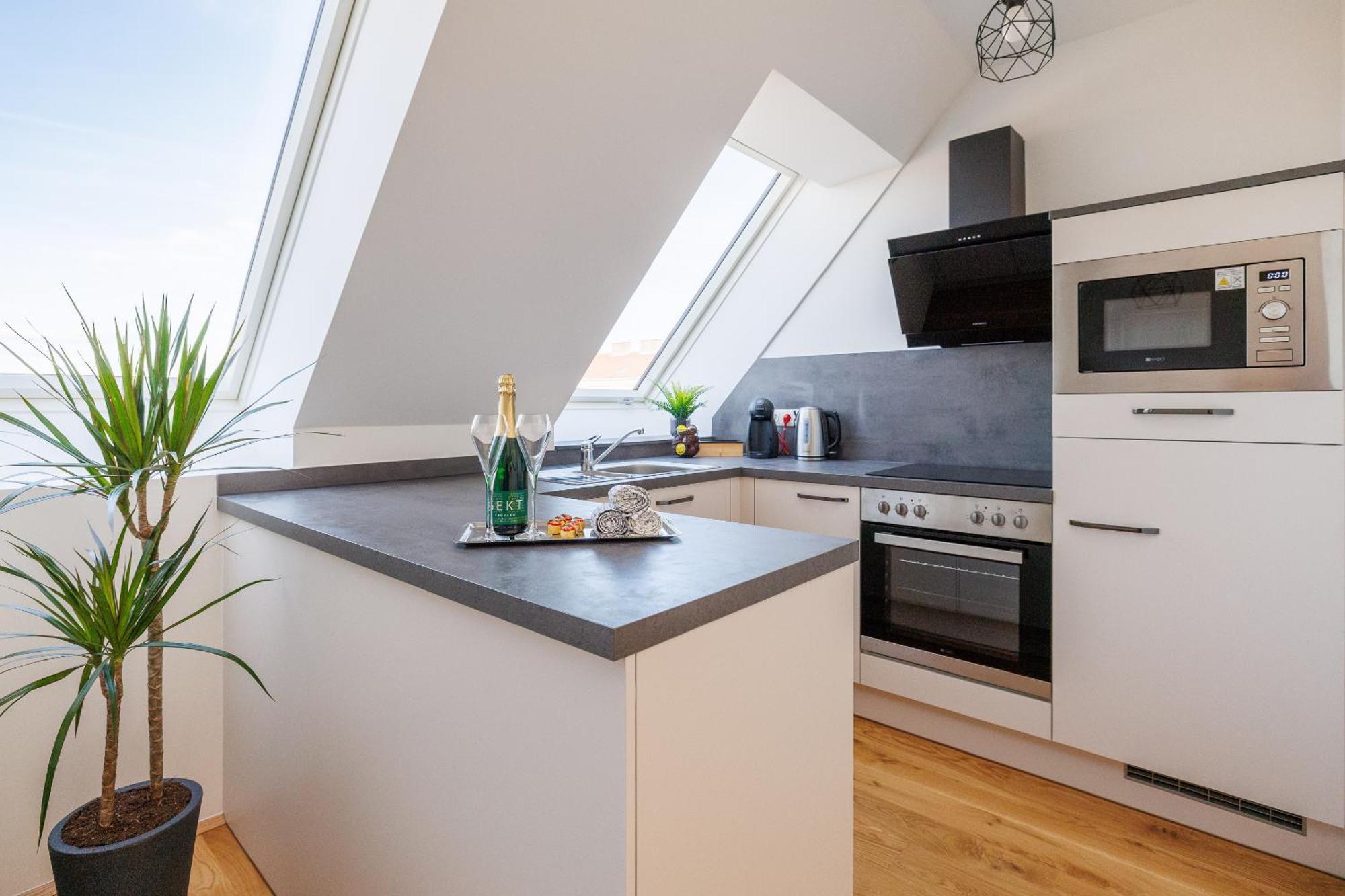 Symphony Apartments 38 - Modern Loft With Terrace And Grill In Central Location Wien Ngoại thất bức ảnh
