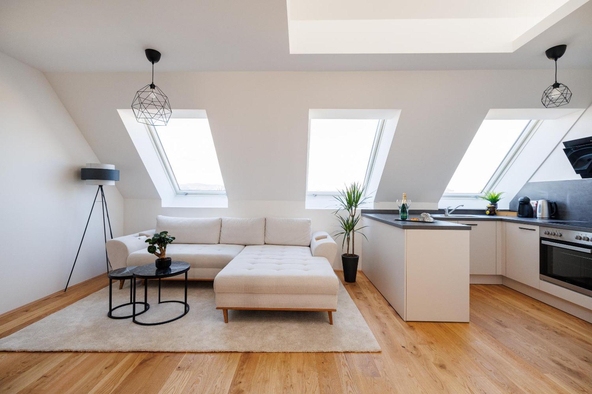 Symphony Apartments 38 - Modern Loft With Terrace And Grill In Central Location Wien Ngoại thất bức ảnh