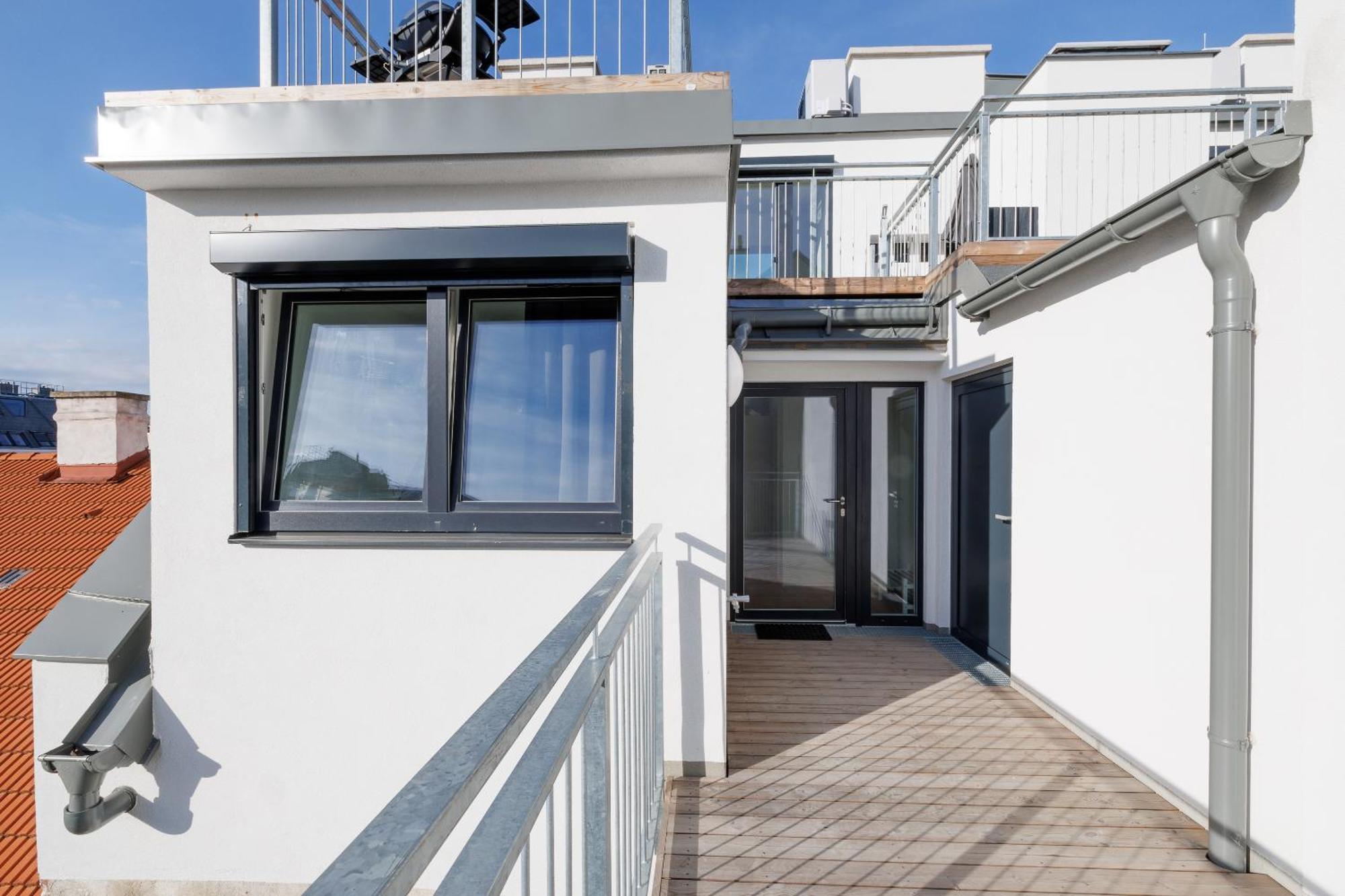 Symphony Apartments 38 - Modern Loft With Terrace And Grill In Central Location Wien Ngoại thất bức ảnh